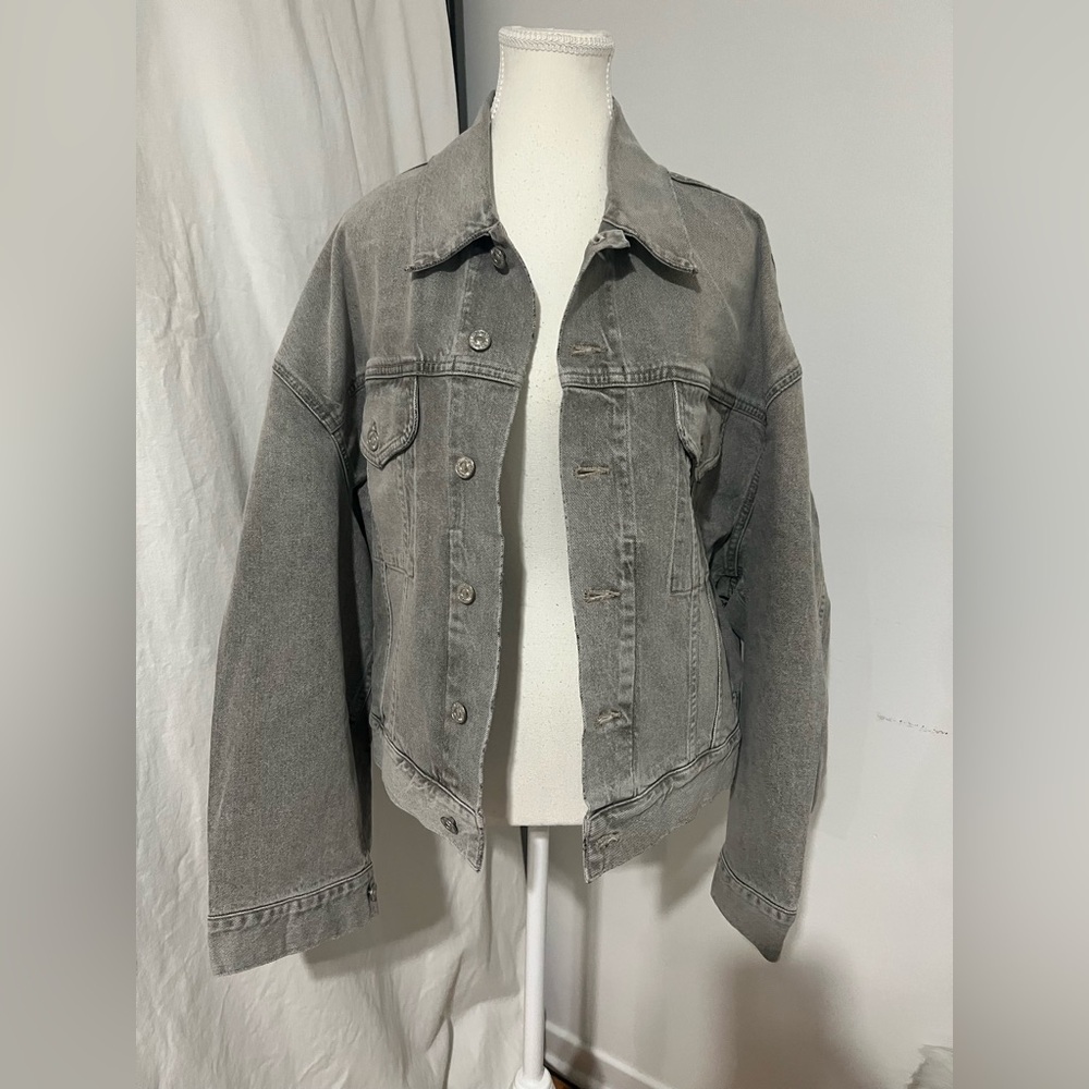 Citizen of Humanity Gray Denim Jacket . Authentic